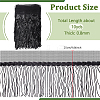 Polyester Fringe Lace Trim DIY-WH0671-008E-2