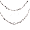 Non-Tarnish 304 Stainless Steel Necklaces NJEW-PH01234-02-3