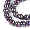 Electroplate Opaque Glass Beads Strands LS-GLAA-T032-P6mm-AB15-3