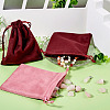 10Pcs Velvet Jewelry Drawstring Storage Pouches ABAG-TA0001-31C-7