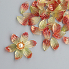 Handmade Lampwork Pendants FOIL-CJC0003-01H-1