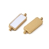 304 Stainless Steel Enamel Connector Charms STAS-G353-04G-02-2