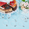 10Pcs 10 Styles Acrylic Round Beads Stretch Bracelets BJEW-BC00002-4