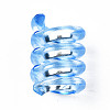 Transparent Acrylic European Beads X-TACR-S149-22-2