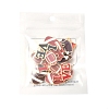 16Pcs 6 Styles Alloy Enamel Pendants ENAM-FS0002-44-6