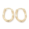 Brass Twist Hoop Earrings EJEW-Q014-02G-2