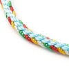 Nylon Twist Cord Bracelets BJEW-JB06479-04-4