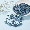 Assorted Antique Style Acrylic Beads MACR-YW0001-32-4