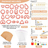 DIY Earring Making Finding Kit DIY-WH0030-52A-2