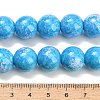 Baking Paint Glass Beads Strands GL-CBA8F4B-02J-4