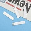 Tarnish Resistant 201 Stainless Steel Rectangle Stamping Blank Tag Pendants X-STAS-R064-15B-6