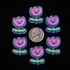 Transparent Acrylic Beads X-MACR-S374-03B-04-3