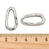 Non-Tarnish 304 Stainless Steel Linking Rings STAS-A095-01P-3