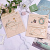 Nylon Travel Jewelry Bag AJEW-WH0596-904-5