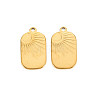 201 Stainless Steel Pendants STAS-S119-147G-2