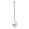 Brass Stick Lapel Pin Clutch Brooch Findings PL-G001-01A-AB-1