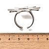 Brass Cuff Rings for Women RJEW-Q008-10P-3