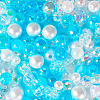 Transparent & Opaque Acrylic Bead LS-OACR-TAC0002-08C-4