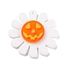 Halloween Teme Opaque Acrylic Pendants OACR-I010-06C-1