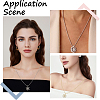 30Pcs 2 Colors Iron Ball Chain Necklace Making MAK-SP0001-06A-5
