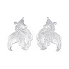 201 Stainless Steel Pendants X-STAS-N102-24P-1