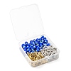 Evil Eye & Hamsa Hand/Hand of Miriam Beads Kit for DIY Jewelry Making Finding Kit DIY-LS0003-94-7