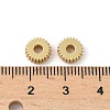 Brass Beads KK-Q039-15G-2
