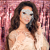 1Pc Alloy Headwear Masquerade Masks AJEW-GA0008-17P-6