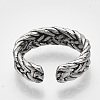 Alloy Cuff Finger Rings RJEW-T008-28-2