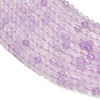 Natural Lavender Amethyst Beads Strands GG-CBA4399-A06-02-3
