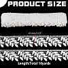 10 Yards Leaf Polyester Lace Trim OCOR-WR0001-87B-2