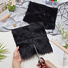 Faux Rabbit Fur Polyester Fabric DIY-WH0504-258G-3