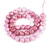 Anti-Tarnish Electroplate Glass Beads Strands GLAA-N010-10mm-03-4