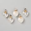 Natural Quartz Crystal Pendants G-H252-C07-1