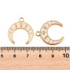 304 Stainless Steel Enamel Pendants STAS-K293-34G-02-3