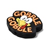 Thanksgiving Theme Silicone Beads SIL-J001-01L-2