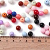 Opaque Acrylic Beads SACR-Q004-02E-4