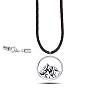 925 Thai Sterling Silver Pendant Necklaces NJEW-BB48083-H-1
