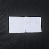 Cardboard Earring Display Cards CDIS-WH0020-04B-1