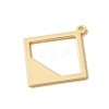 Brass Pendants KK-P340-57G-2