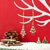 50Pcs 5 Style Alloy Enamel Pendants ENAM-LS0001-46-RS-6