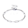 Chain Bracelets BJEW-JB05128-1