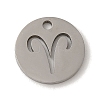 Non-Tarnish 201 Stainless Steel Charms STAS-E217-10P-09-1