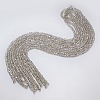 Electroplate Glass Bead Strands X-EGLA-J047-4x3mm-F16-2