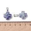 Natural  & Synthetic Mixed Gemstone Pendants G-K359-02P-M-4