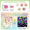 100Pcs Luminous Resin Decoden Cabochons RESI-TA0005-30-5