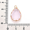 Transparent Glass Pendants KK-N283-02H-G-3