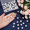 1 Strand ABS Plastic Imitation Pearl Beads Strands KY-SC0002-06-3