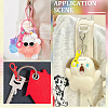 32Pcs 16 Colors POM Plastic Swivel Clasps FIND-SC0017-03-6
