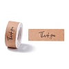 Rectangle Thank You Theme Paper Stickers DIY-B041-33B-1